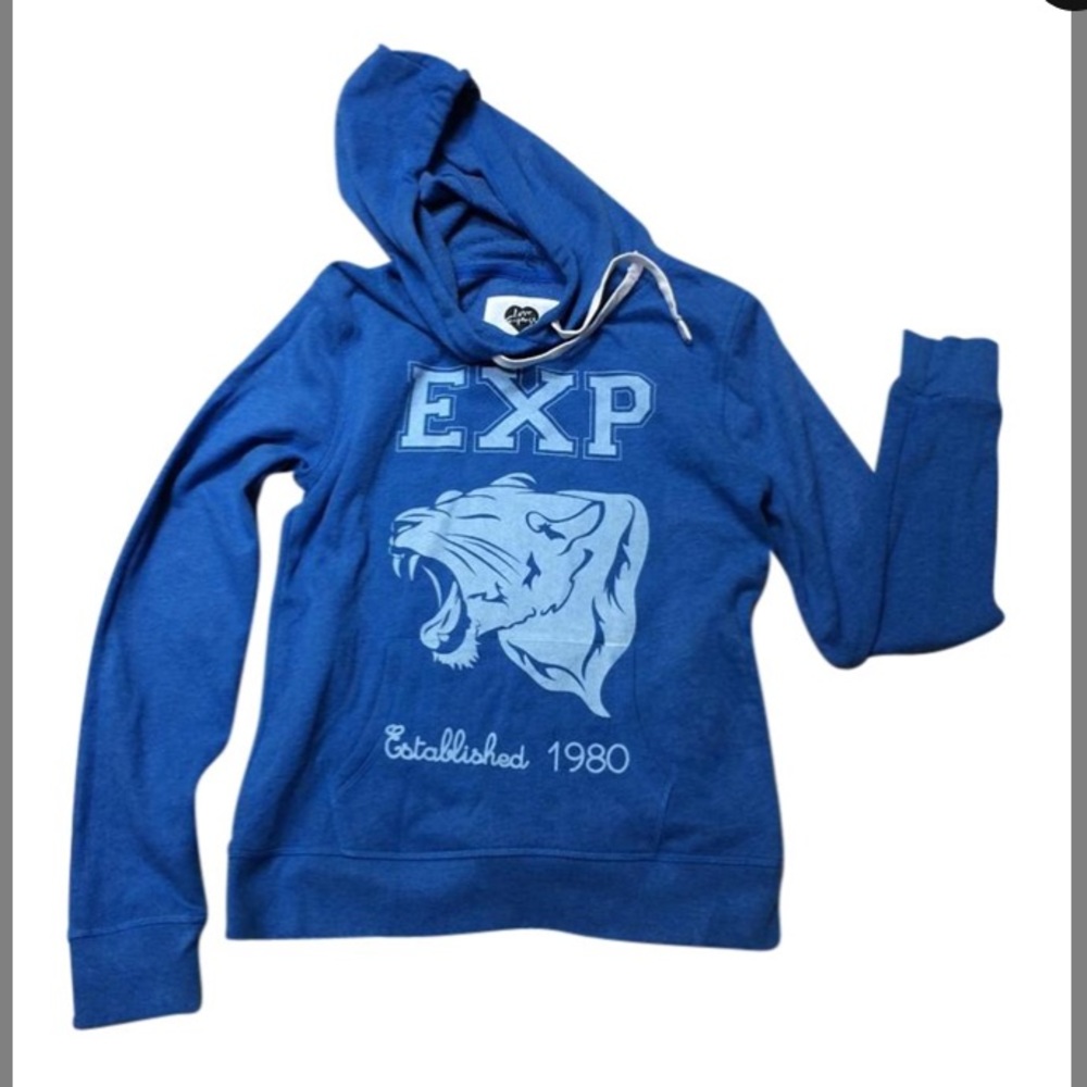 Blue hoodie from Express, good condition